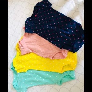 Carters 4-pc onesies